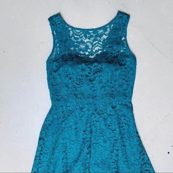 Davids Bridal Dress Women 8 Sleeveless Lace Wedding Formal Party Prom Bridesmaid - Picture 3 of 12